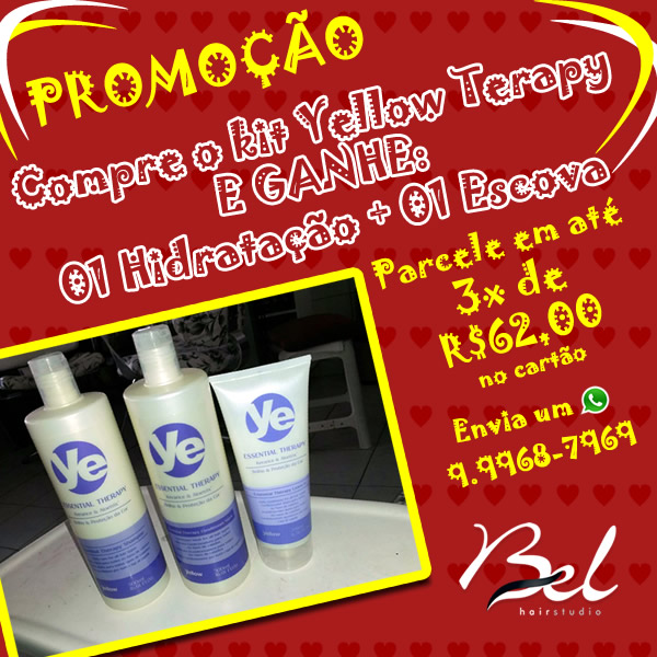 Promoção Bel hairstudio